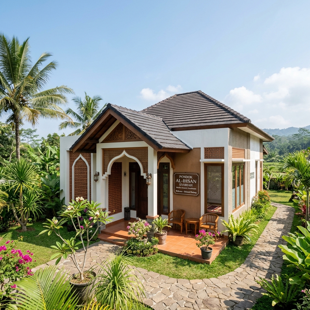 Fasad Jannati Pondok Wisata Syariah